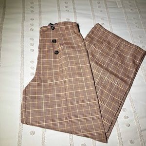 Yellow and Brown Pattern Slack